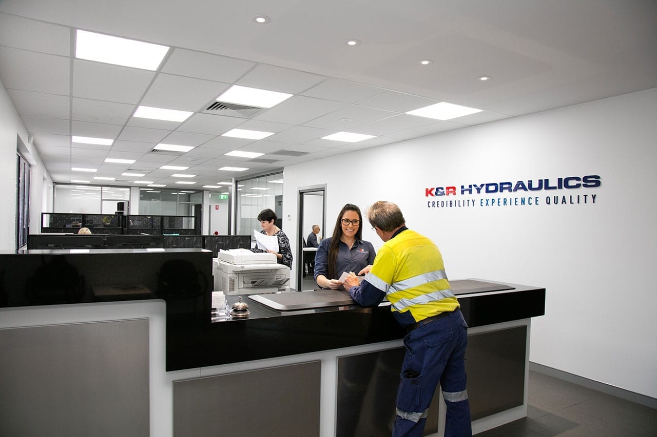 K&R Hydraulics - Reception